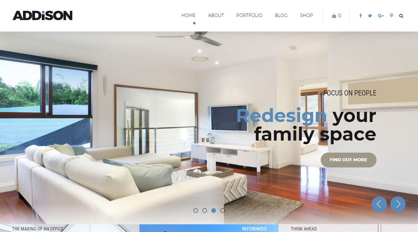 Addison WordPress Theme