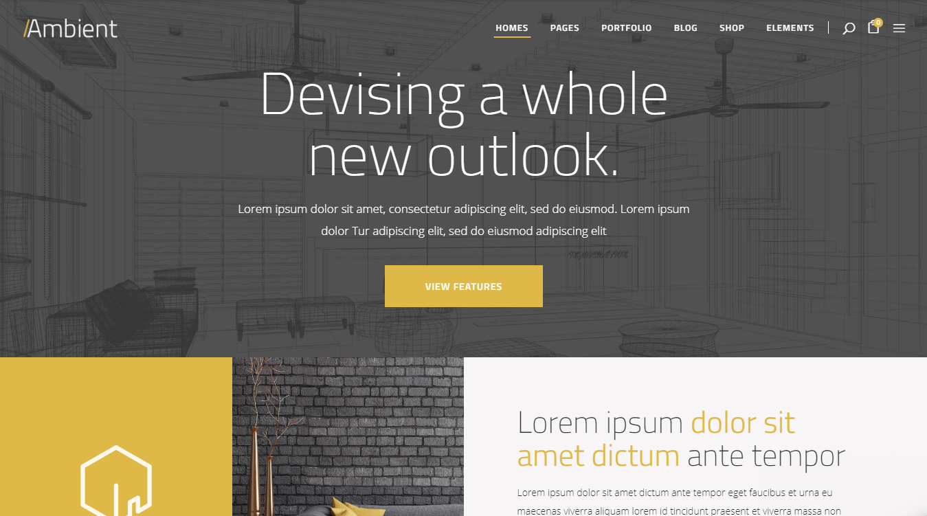 Ambient WordPress Theme