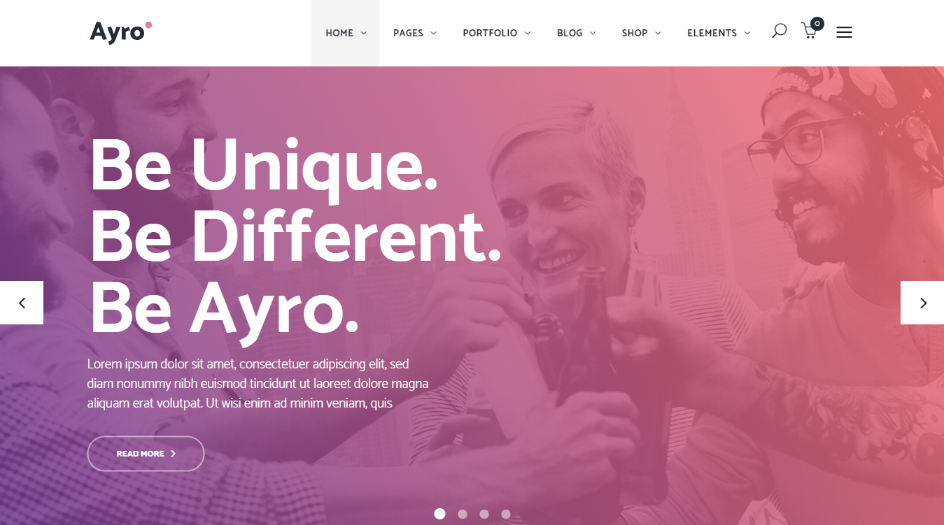 Ayro WordPress Theme