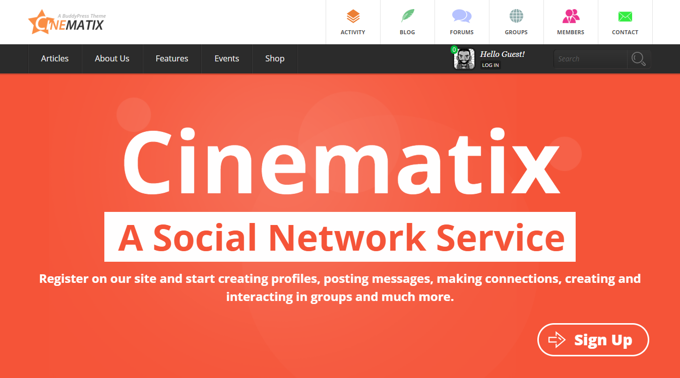 Cinematix WordPress Theme