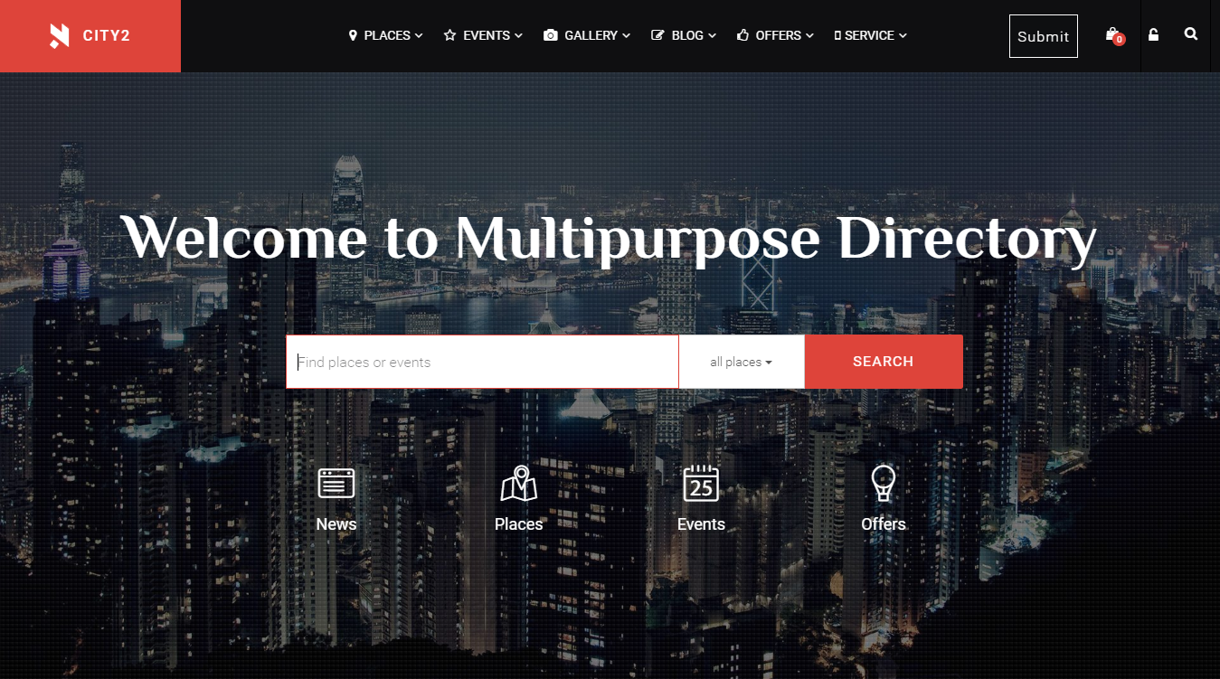 City2 WordPress Theme