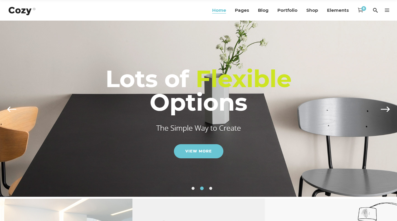 Cozy WordPress Theme