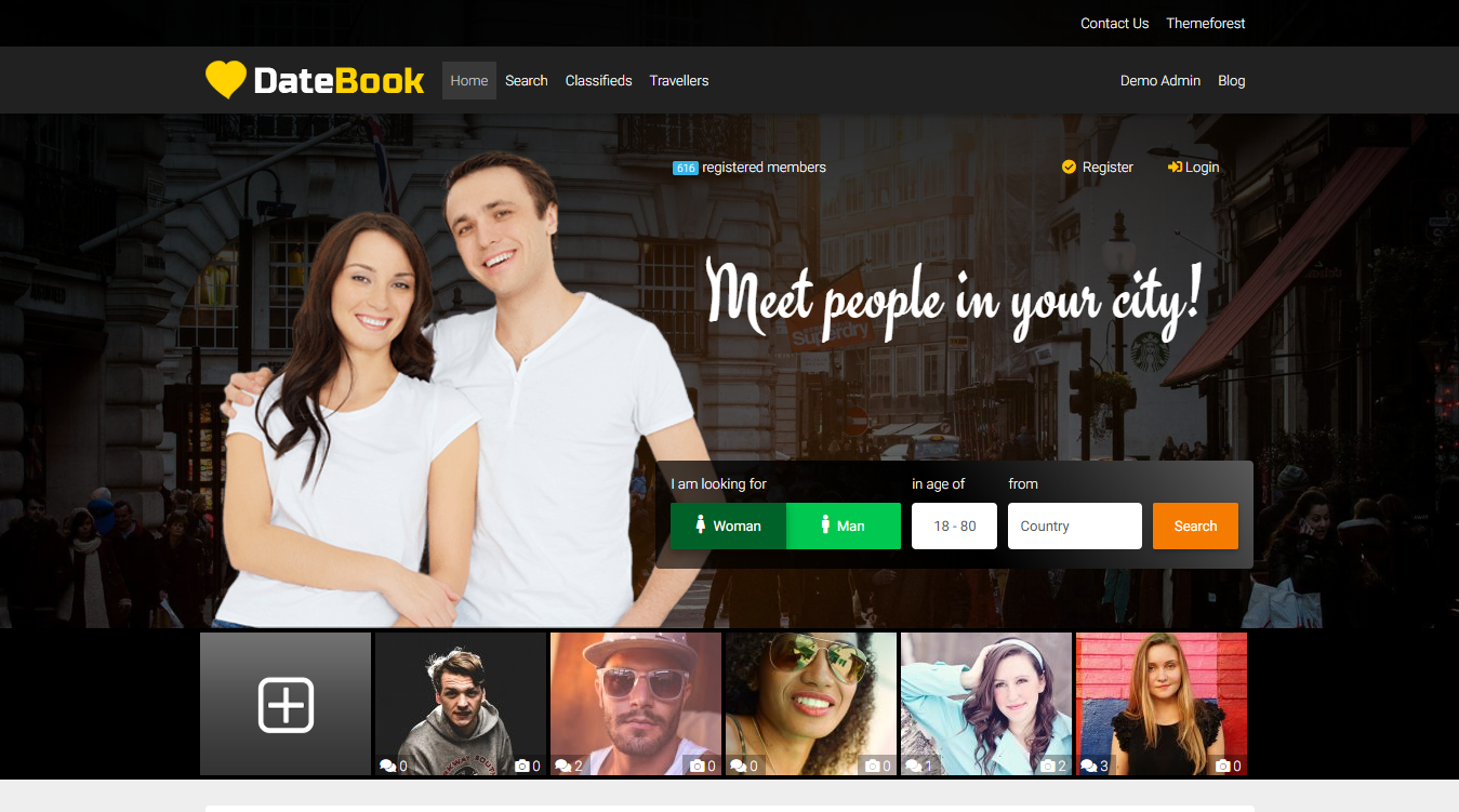 Datebook WordPress Theme