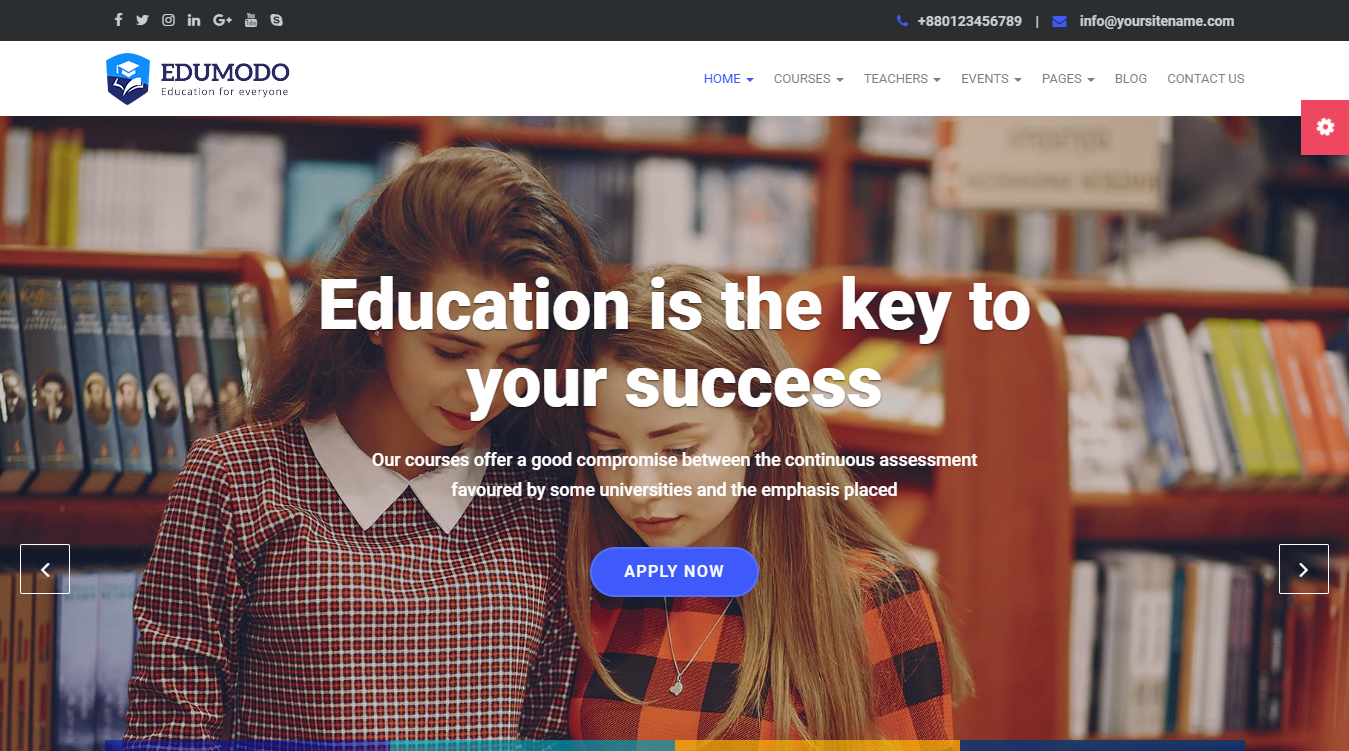 Edumodo WordPress Theme