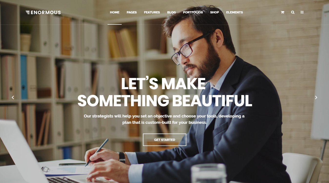 EnormousBusiness WordPress Theme