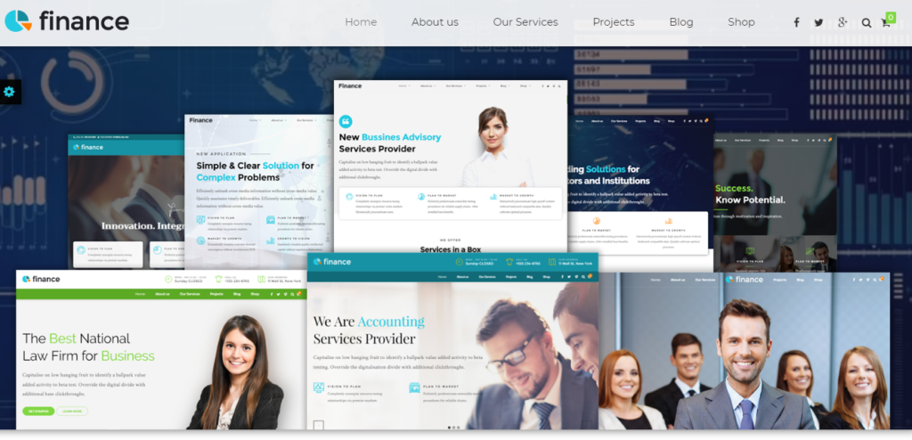 Best Finance, Bank And Accounting WordPress Themes