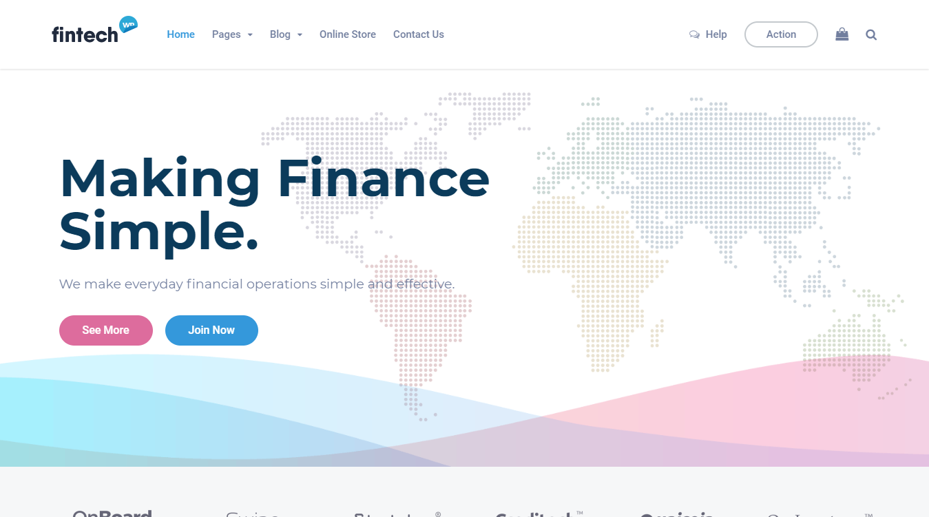 Fintechwp WordPress Theme