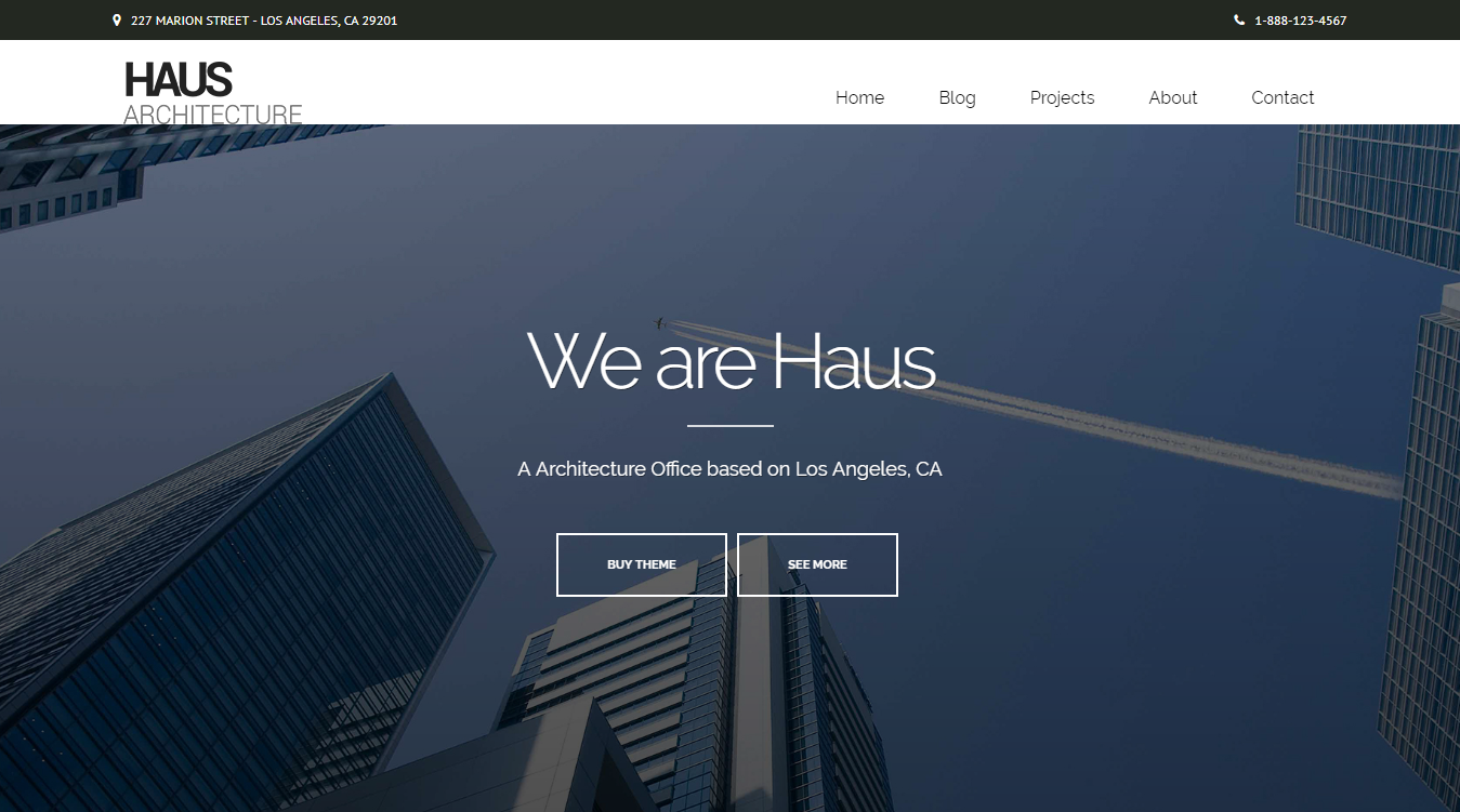 Haus WordPress Theme