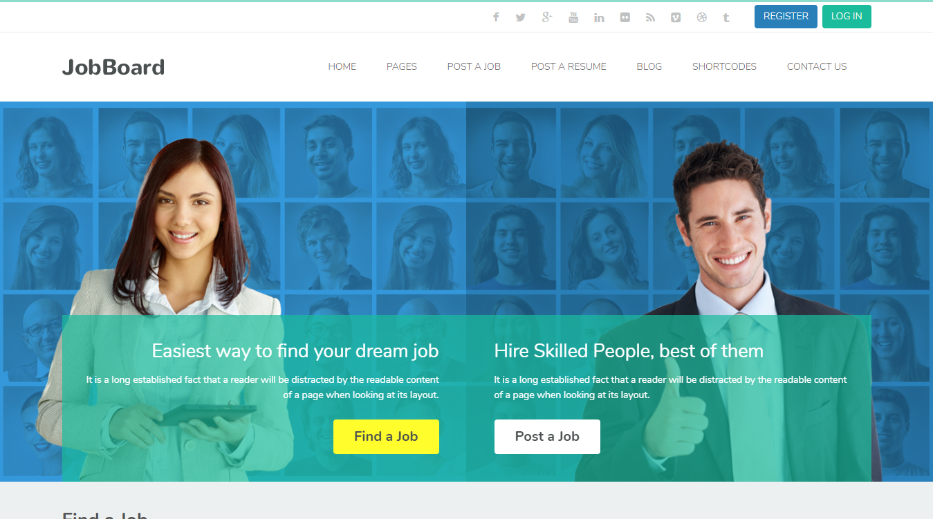 JobBoard WordPress Theme