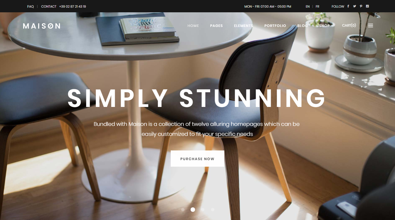 Maison WordPress Theme