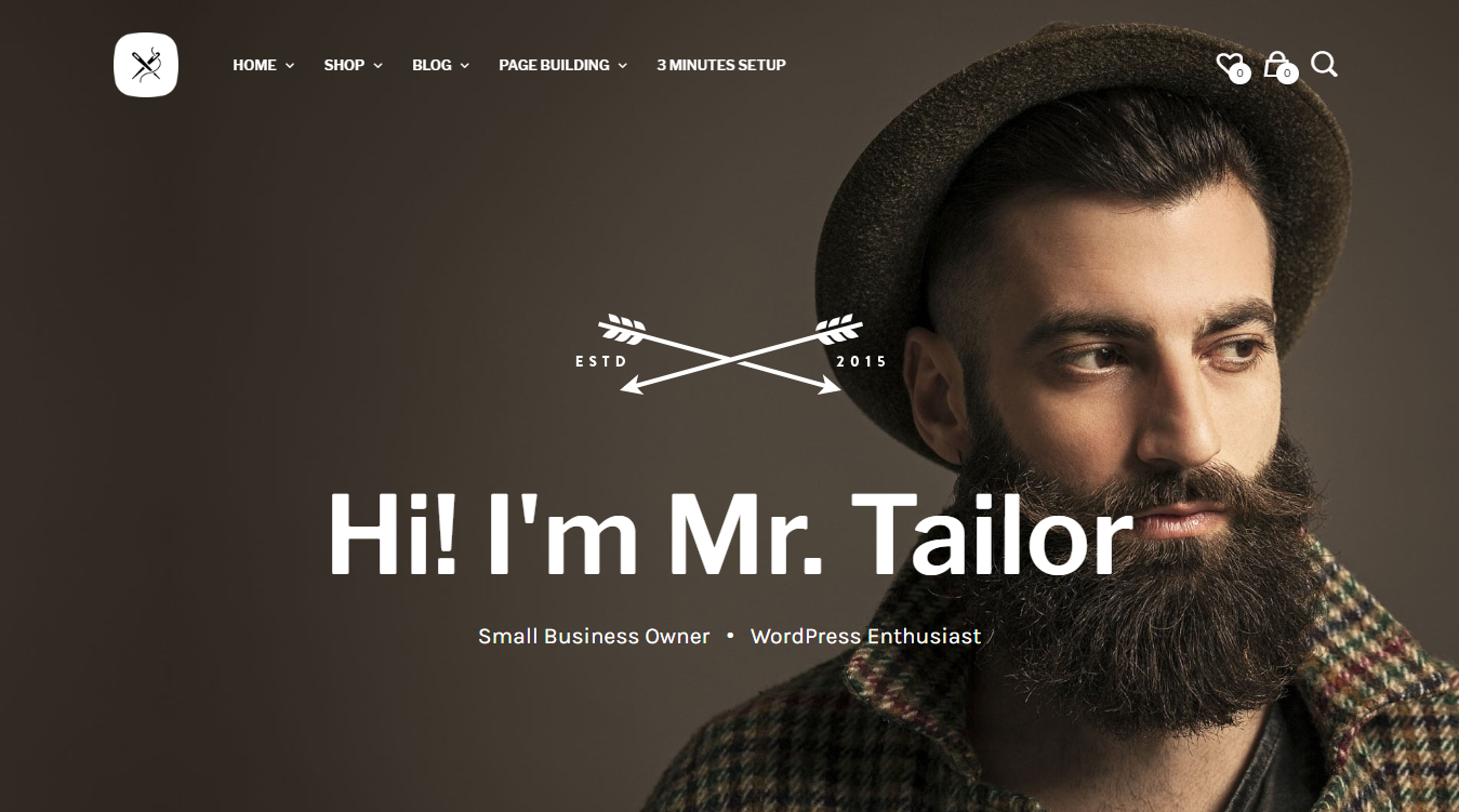 MrTailor WordPress Theme