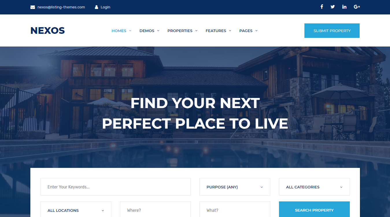 Nexos WordPress Theme