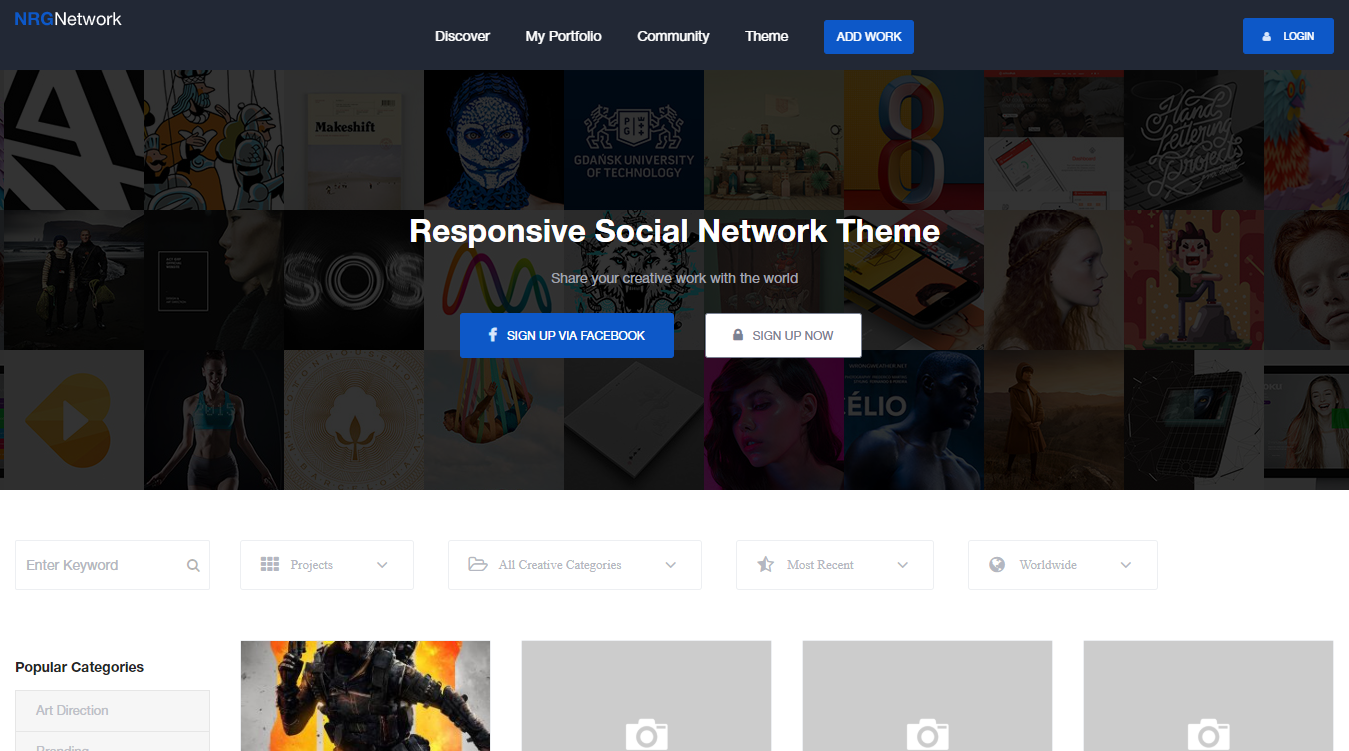 Nrgnetwork WordPress Theme