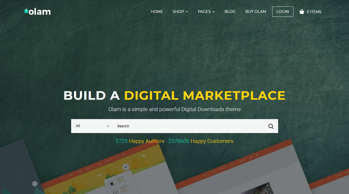 Olam Digital WordPress Theme