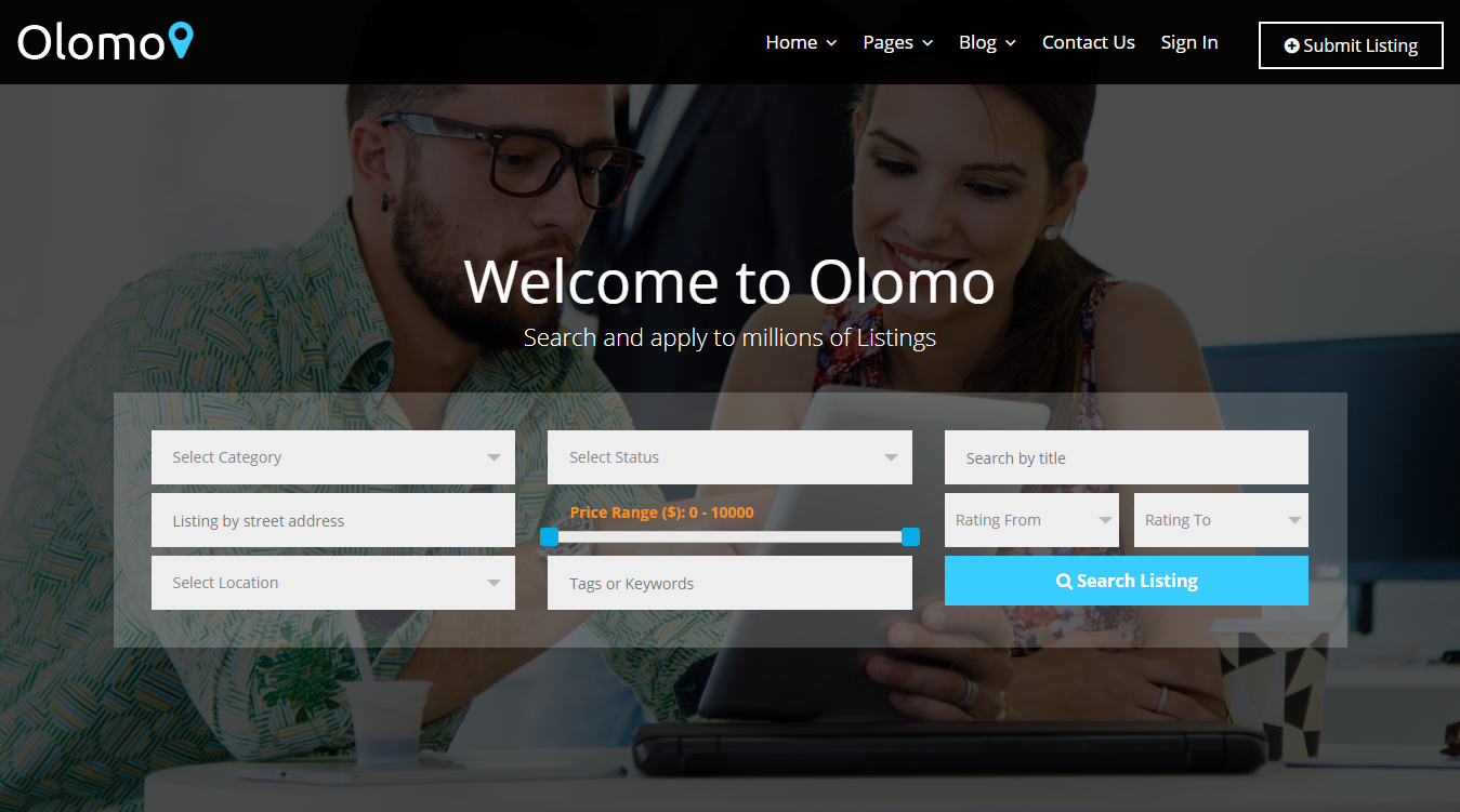 Olomo WordPress Theme