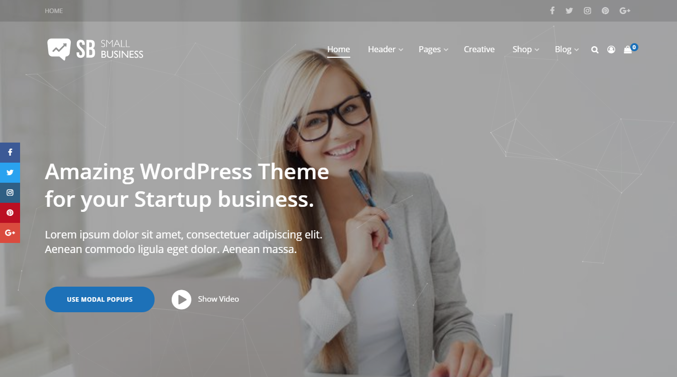 SmallBusinessCD WordPress Theme