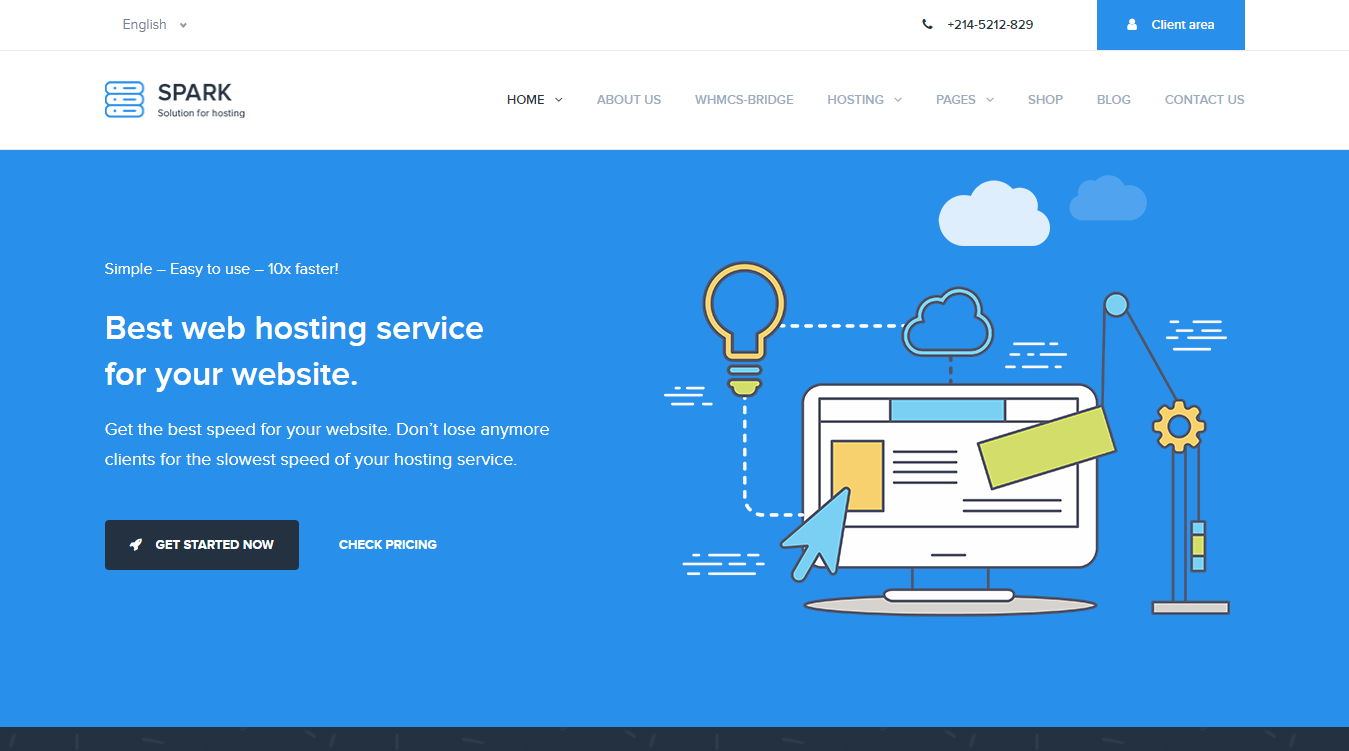 Spark WordPress Theme