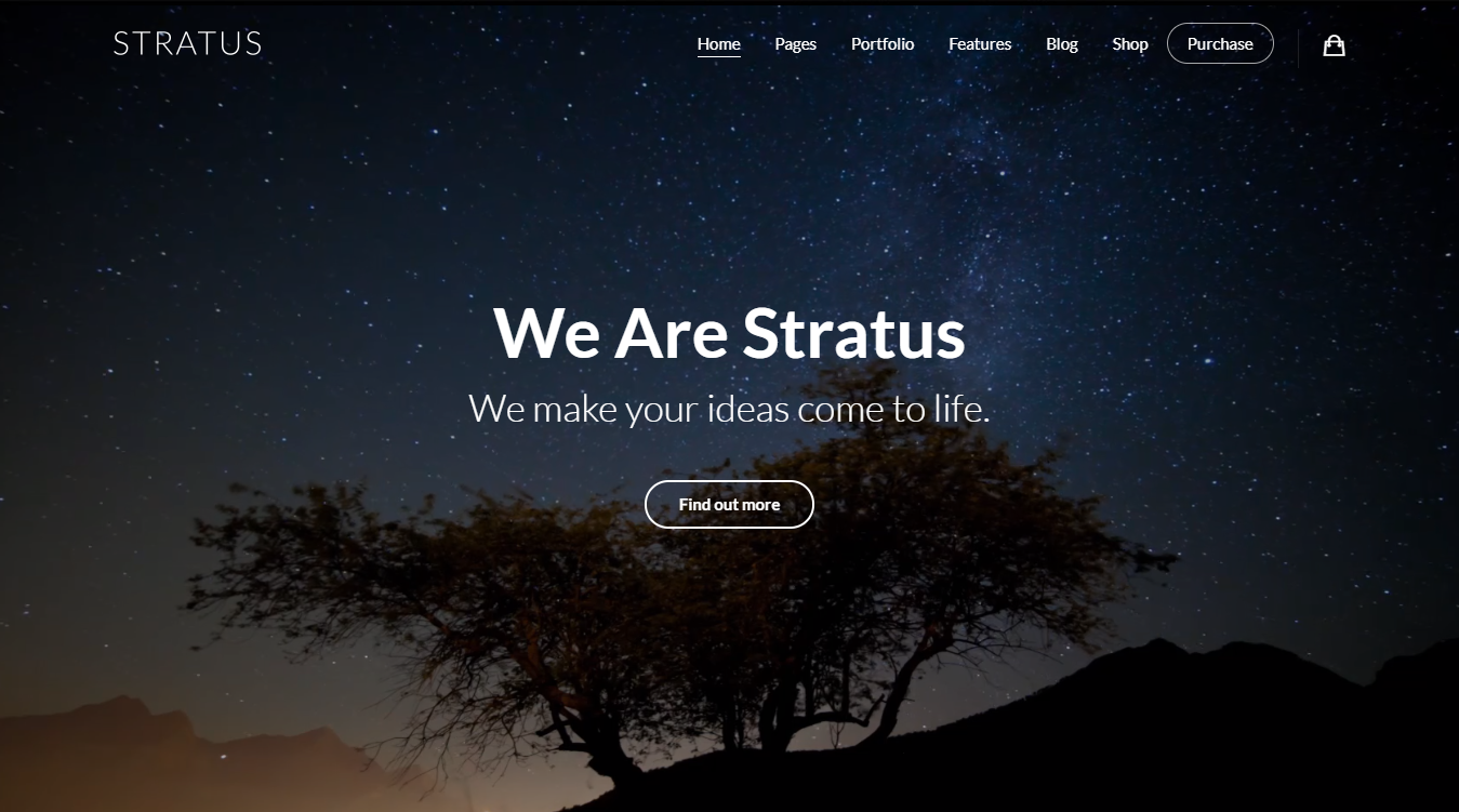 Stratus WordPress Theme